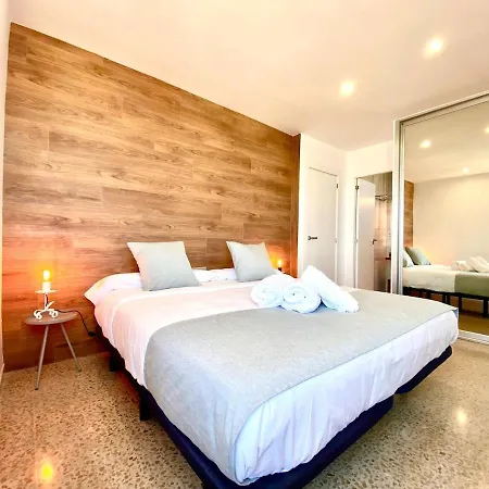 La Carihuela Terrace, Sea Views And Pool アパート トレモリノス